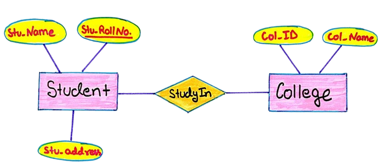 Entity Relationship Data Model in DBMS